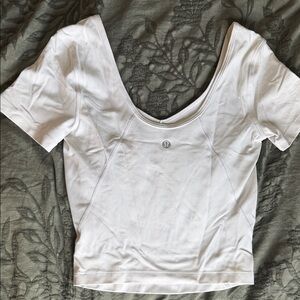 White Lululemon Top